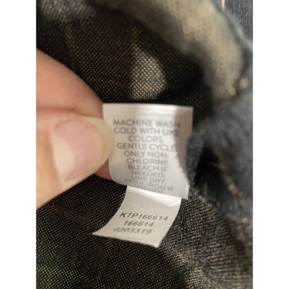 J Jill Womens Pullover Top Blouse Tunic Black Tan Viscose Nylon Spandex 1X - Picture 11 of 12